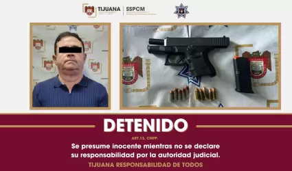 Detenido tras presuntas amenazas durante discusi�n vial en Tijuana