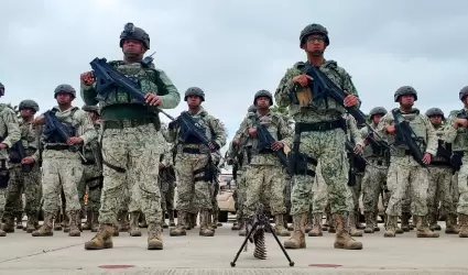 Arriban 300 elementos del Ej�rcito Mexicano a Baja California para reforzar segu