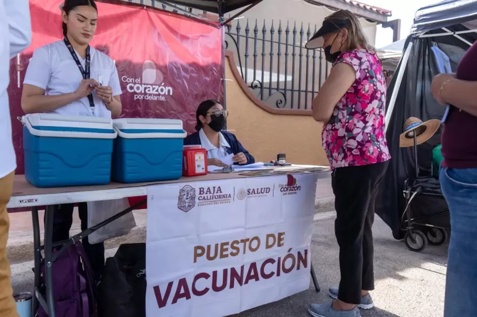 Secretar�a de Salud realiza llamado de vacunaci�n en Baja California