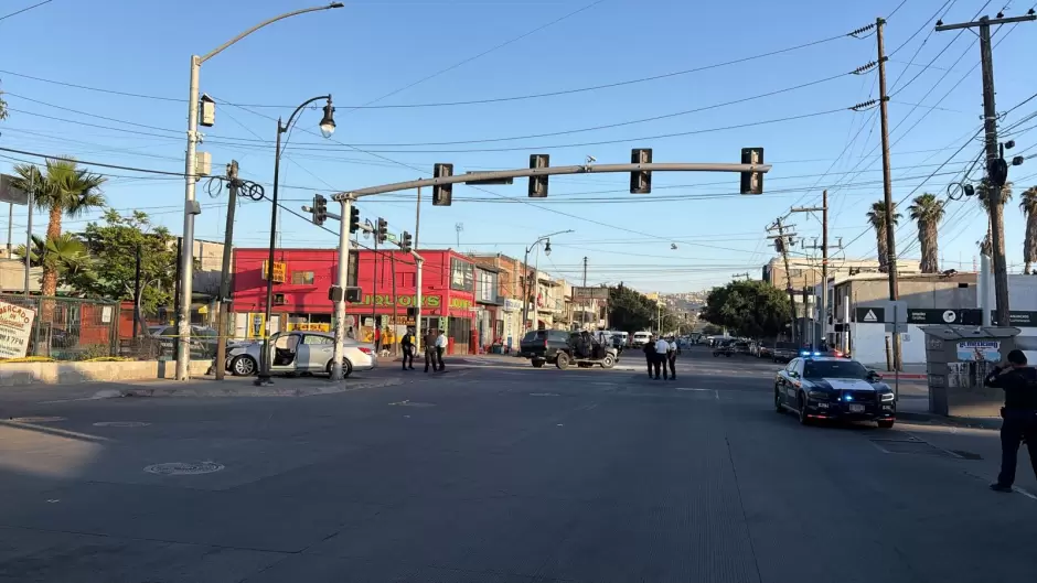 Persecuci�n en Zona Centro termina en choque y operativo policiaco