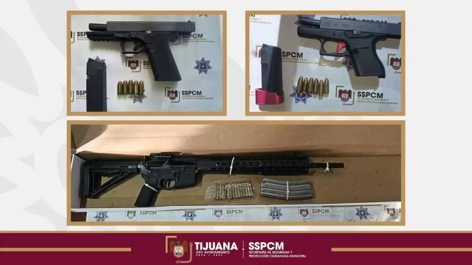 SSPCM detiene a dos hombres armados en Santa Mar�a