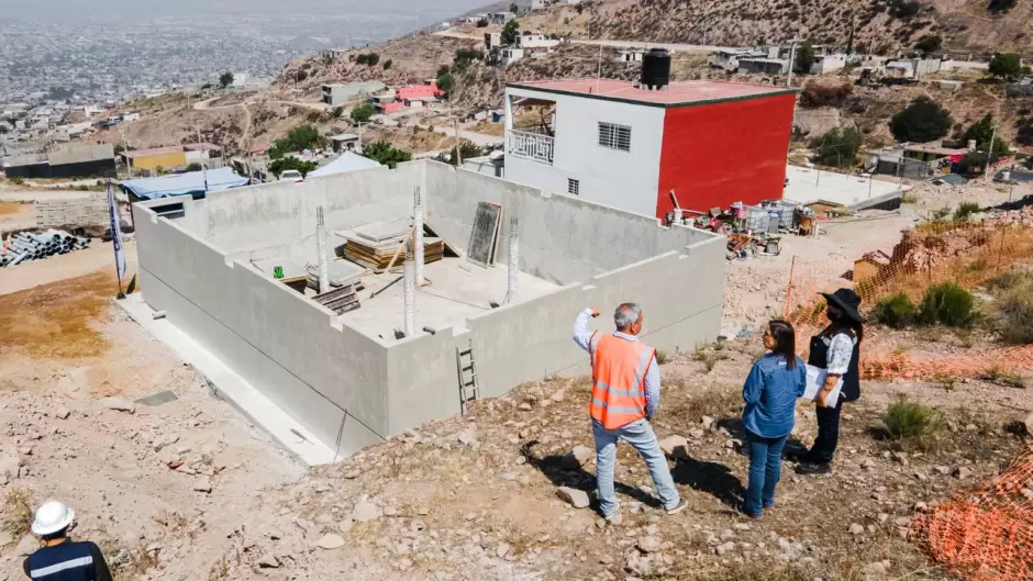 Avances de obra de agua potable en Valle Imperial para atender rezago hist�rico
