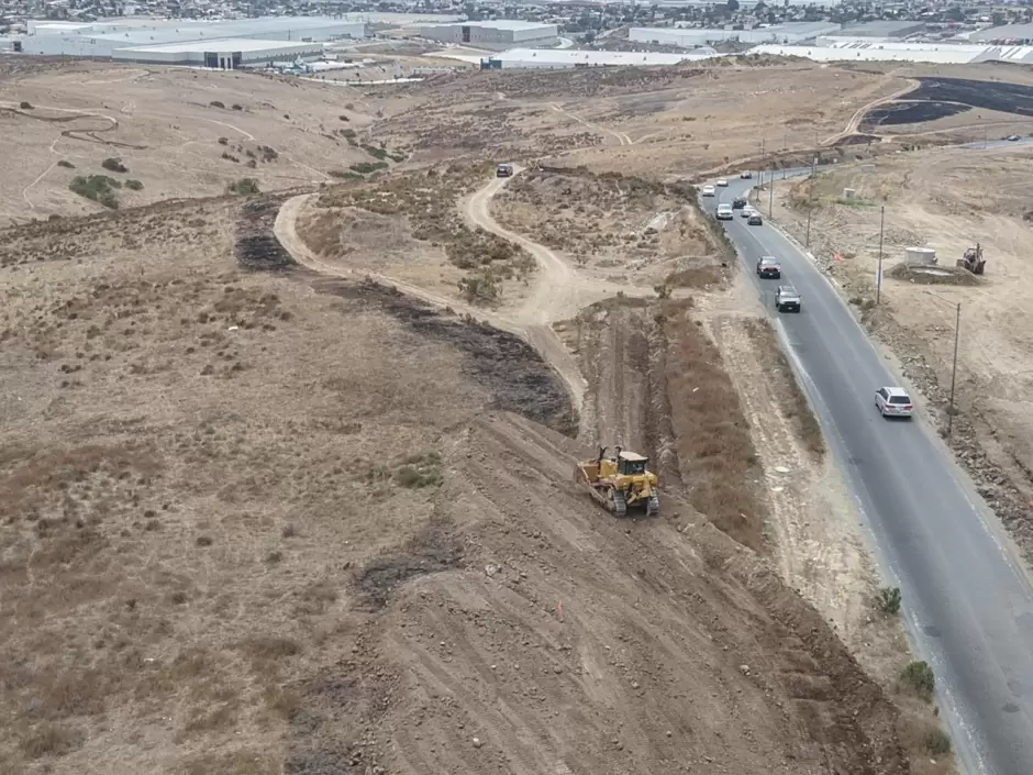 Inicia obra de ampliaci�n de bulevar Real de Rosarito