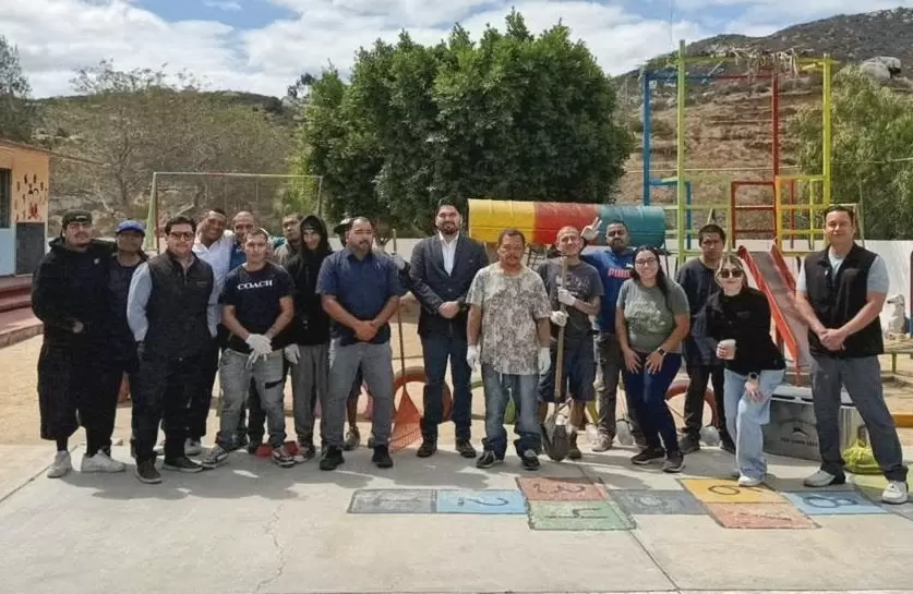Acciones de servicio comunitario en beneficio de la ni�ez y la comunidad