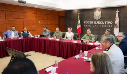 Destaca Gobierno de Baja California avances en seguridad y combate al crimen org
