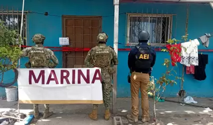 Marina participa en cateos y asegura droga, armas y veh�culos en Baja California