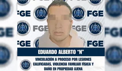 Vinculado a proceso por violencia familiar y lesiones en Tijuana