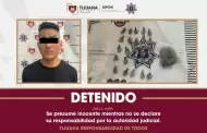 Asegura Polic�a Municipal de Tijuana a objetivo prioritario relacionado con robos a comercios; le decomisan presuntas dosis de �cristal�
