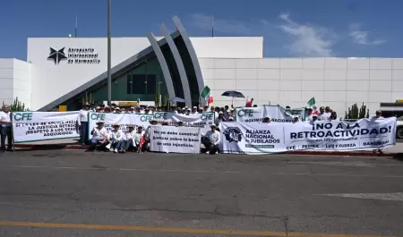 Jubilados y pensionados de la Comisi�n Federal de Electricidad (CFE)