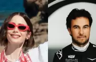 Checo P�rez participa en el rodaje de "Emily in Paris" con Lily Collins