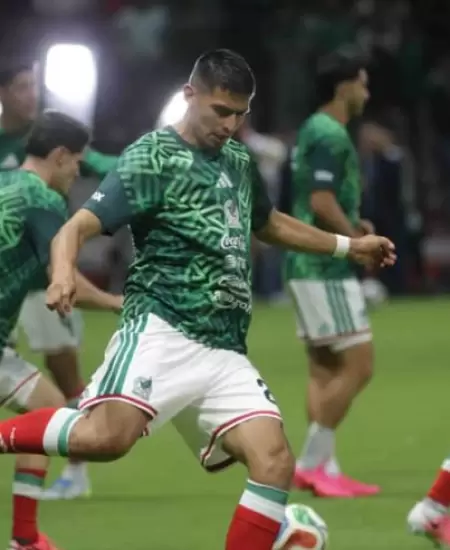 Partido amistoso entre las Selecciones Nacionales de Futbol de M�xico y Serbia.
