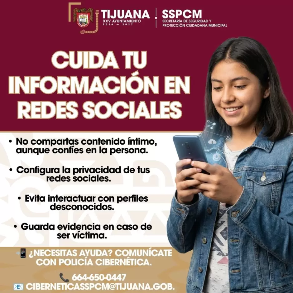 Exhortan a proteger su privacidad y evitar compartir contenido �ntimo en internet