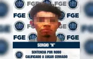 Sentencia condenatoria por robo calificado a lugar cerrado