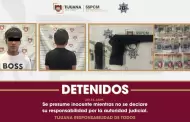 Caen dos sospechosos por robo con violencia a comercio en Tijuana