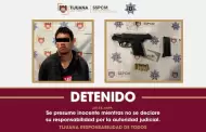 Rescata Polic�a Municipal de Tijuana a pareja privada de la libertad y detiene a hombre armado en la colonia S�nchez Taboada