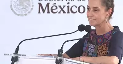 La presidenta responde a se�alamientos desde Estados Unidos.