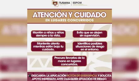 Invitan a reforzar la supervisi�n de ni�as y ni�os en lugares concurridos