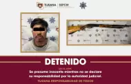 Decomisan arma larga y detienen a su portador en operativo en la zona Este de Tijuana