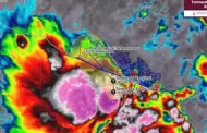 Tormenta tropical "Boris" se fortalece frente a Guerrero