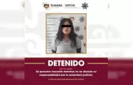Detiene SSPCM a mujer por agredir y lesionar a dos polic�as municipales en la colonia S�nchez Taboada