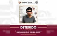 Asegura Polic�a Municipal a presunto responsable de violencia familiar en Valle Dorado