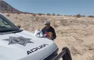 Polic�a Municipal de Mexicali y CBP rescatan a persona vulnerable cerca de la frontera