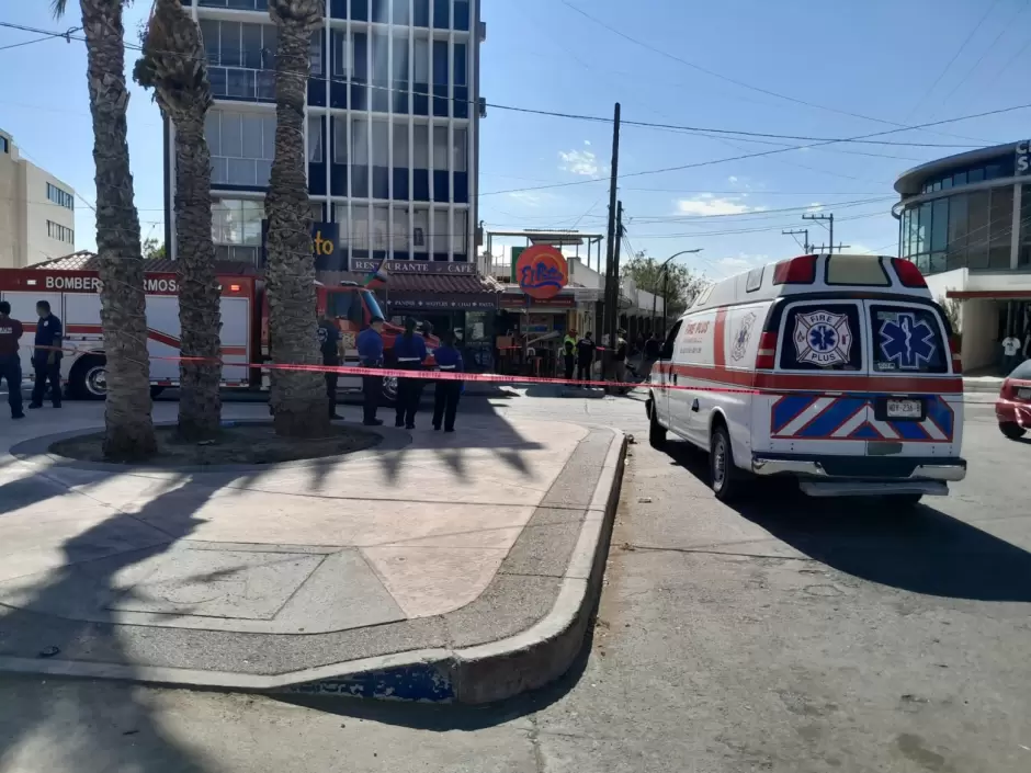 Explosi�n en never�a de Hermosillo.