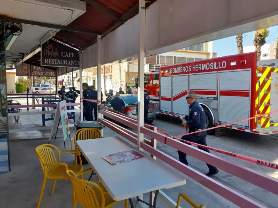 Explosi�n en never�a de Hermosillo.