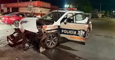Choque en la colonia Balderrama