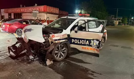 Choque en la colonia Balderrama