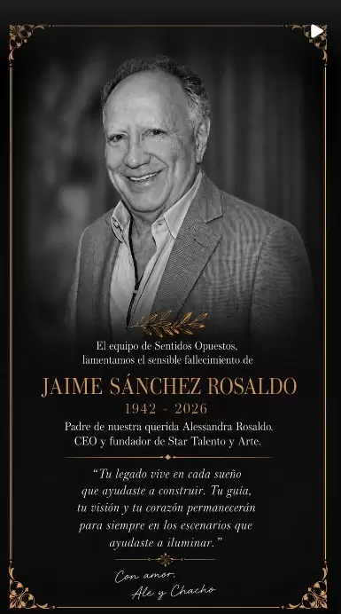 Jaime S�nchez Rosaldo, Alessandra Rosaldo
