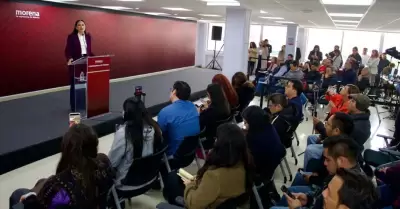 Ariadna Montiel, dirigente de Morena