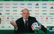 Gianni Infantino env�a mensaje de paz y unidad por la Copa del Mundo