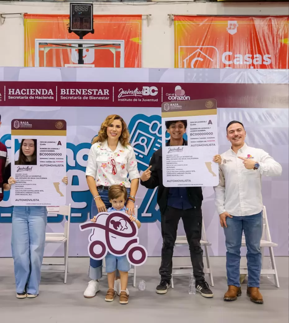 Facilita gobernadora Marina del Pilar primera licencia de conducir para juventudes con curso gratuito y descuentos de hasta el 100%