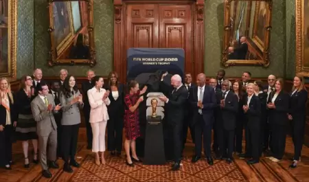 Sheinbaum da la bienvenida al Mundial.