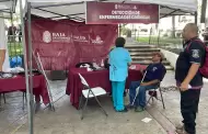 Realizan feria de la salud en parque teniente guerrero, para certificar a Tijuana como promotor de la salud