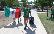 �Estalla la euforia en Hermosillo! Celebran triunfo de M�xico en arranque del Mundial