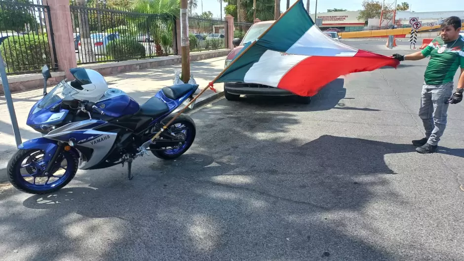 Celebran triunfo de M�xico en Hermosillo.