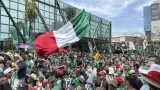 Tijuana celebra el triunfo de M�xico en el arranque del torneo