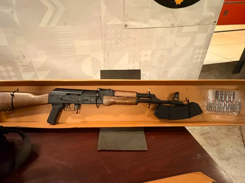 Aseguran armas en Tijuana