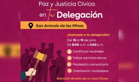 Servicios de Justicia C�vica a San Antonio de las Minas