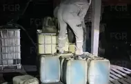 Cateo en Hermosillo deja aseguramiento de 23 mil litros de combustible