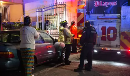Hombre resulta intoxicado por humo durante incendio de vivienda en Playas de Tij