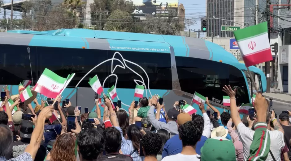 As� arrop� Tijuana a la Selecci�n Persa