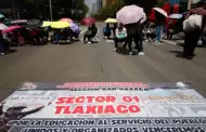 CNTE cumple 15 d�as de huelga y realiza nueva jornada de protesta