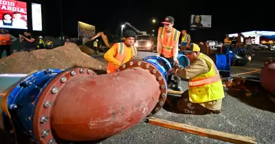 CESPM concluye las etapas m�s complejas de obra h�drica en Carranza e Independen
