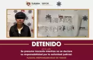 Asegura Polic�a Municipal a presunto generador de robos con violencia en Mariano Matamoros