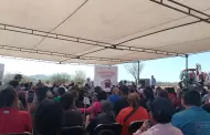 Colocan primera piedra de 2 mil 400 Viviendas para el Bienestar en Hermosillo