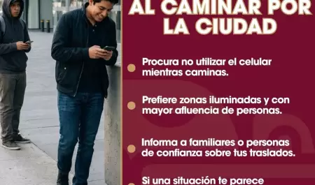 Exhorta SSPCM a la ciudadan�a a adoptar medidas preventivas para reducir riesgos