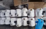 Aseguran 200 litros de metanfetamina en paqueter�a de Hermosillo tras denuncia ciudadana